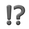 Exclamation Question Mark emoji on Samsung